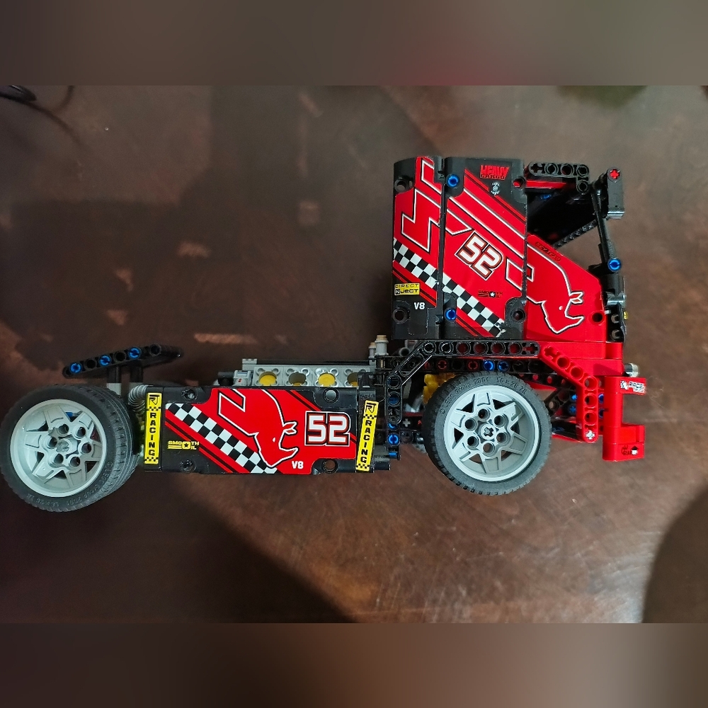 Lego Technic Racing truck 42041 INCOMPLETE